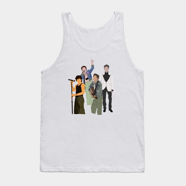 One direction reunited styles merch! hand drawn designs for A modern one direction merchandise Tank Top by maddiesldesigns